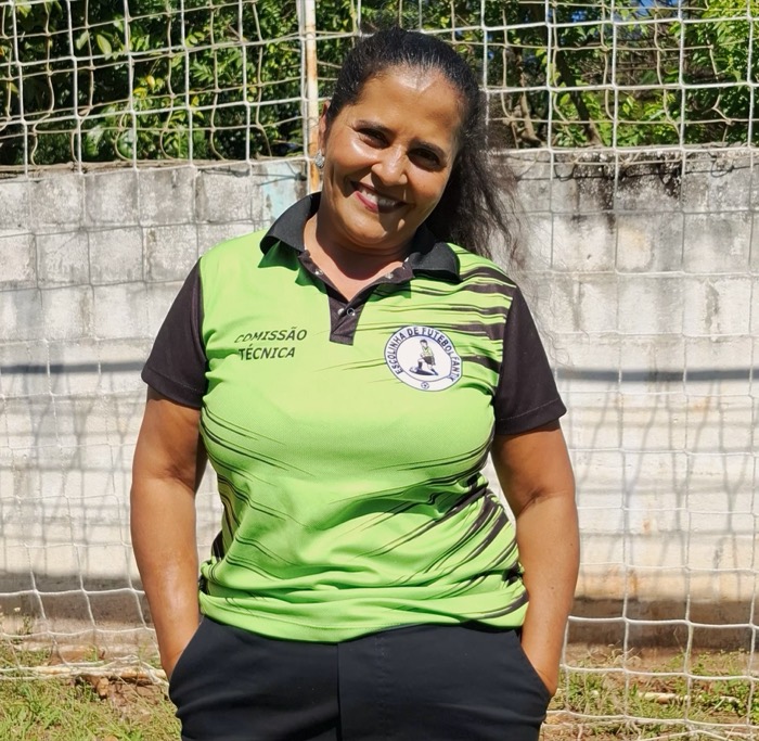 Cristiane Santos, gestora administrativa. “Nossa esperança é de que a Escolinha continue sendo referência na formação de