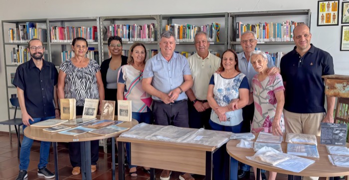 Entrega. Materiais da 'Cápsula do Tempo' foram para o Museu 'Azor Silveira Leite'